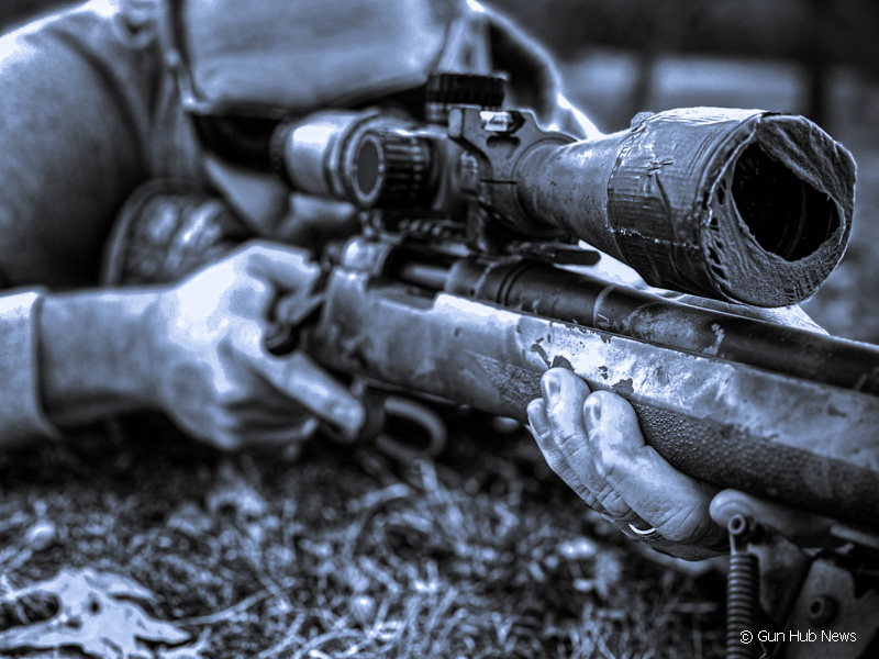 Photo of a sniper