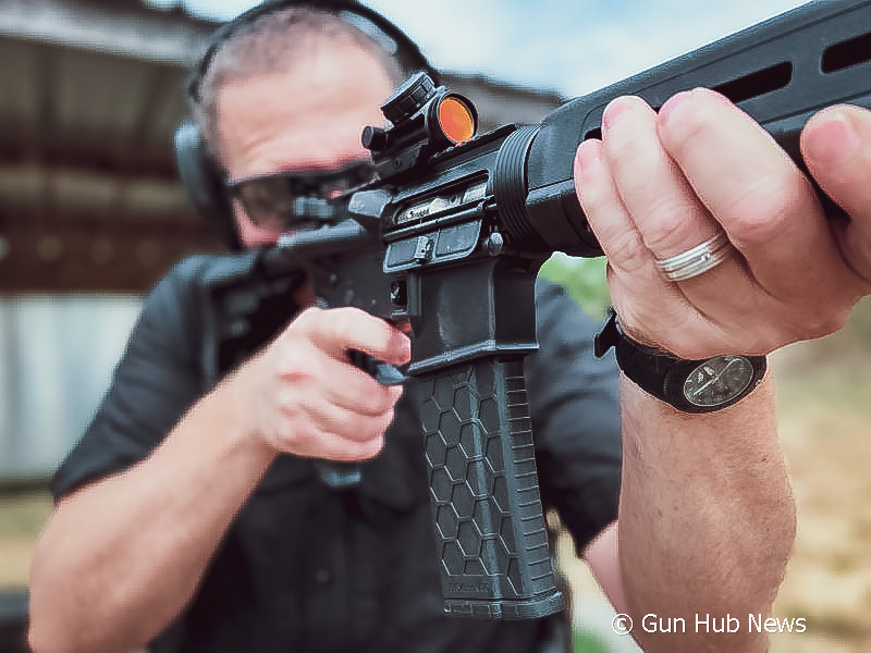 Hex mags for AR-15 rifles.