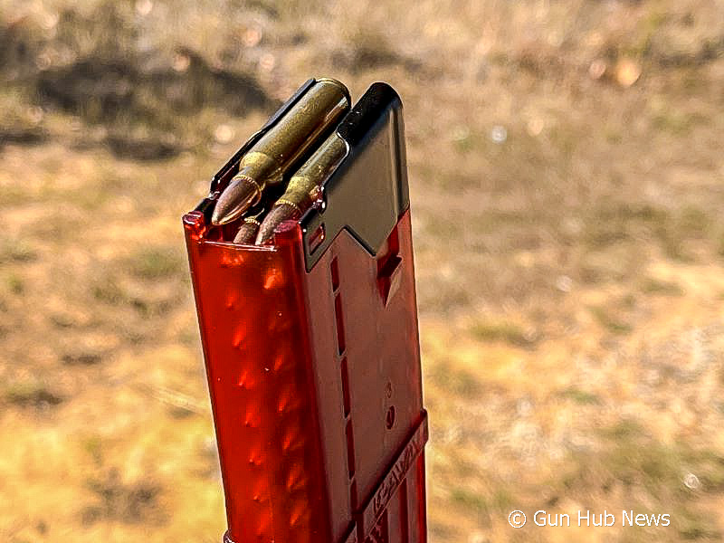 Lancer mags for AR-15 rifles.