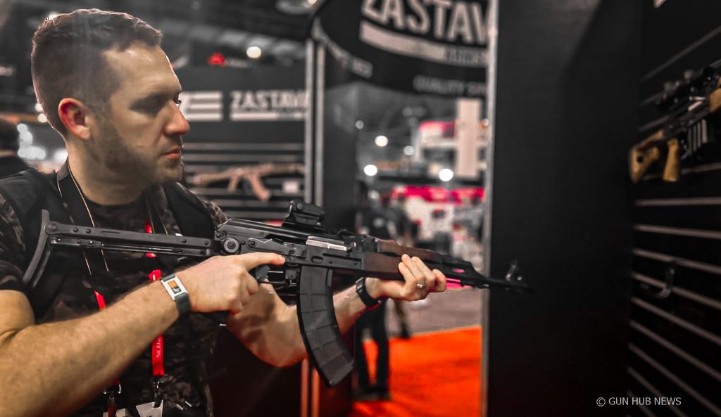 AK-47 rifle. 